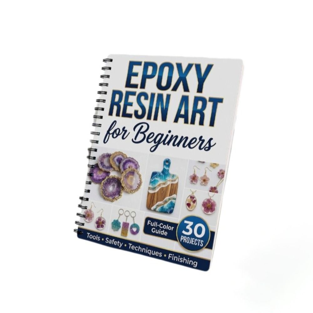 Buku Panduan Seni Resin Epoxy  - Resin Art Guide Free ulasan dan harga