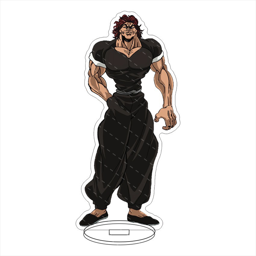 Grappler Baki Baki Hanma Figur - Resin Art Hanging ulasan dan harga