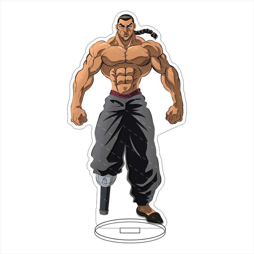 Grappler Baki Baki Hanma Figur - Resin Art Hanging ulasan dan harga