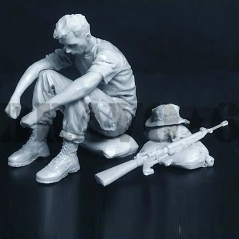 Kit Model Figur Resin Skala 1/ - Resin Art Alphabet ulasan dan harga