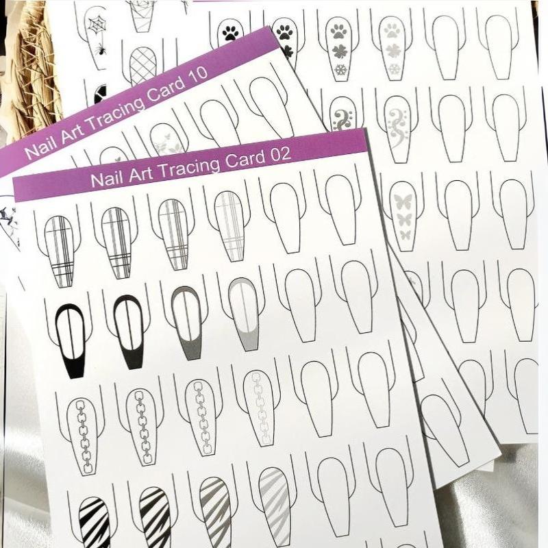 10 Buah Kertas Latihan Garis S - Resin Art Guide Free ulasan dan harga