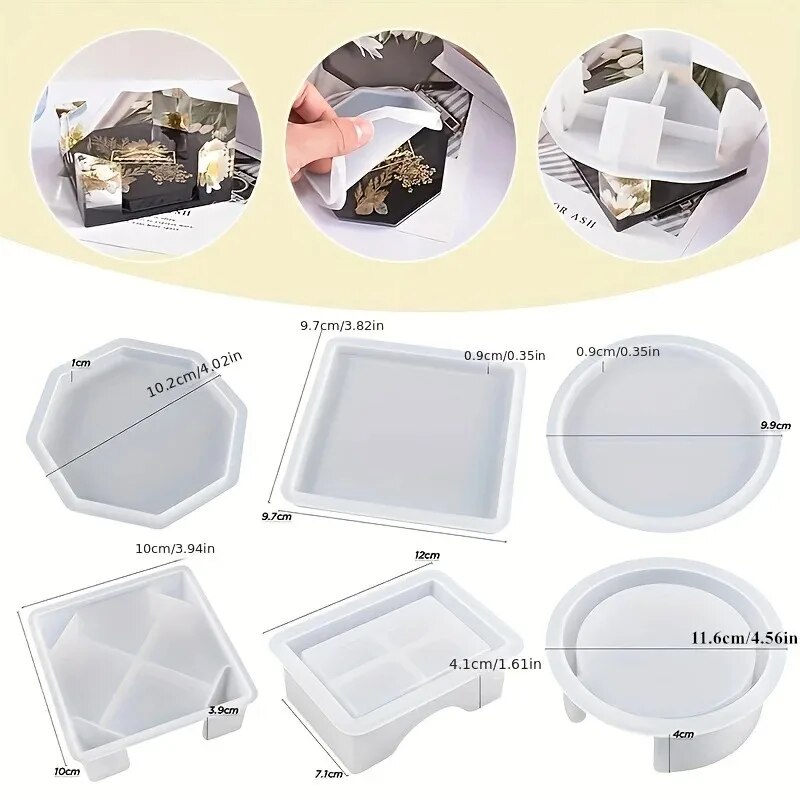 Set cetakan Resin Coaster term - Resin Art Pen ulasan dan harga