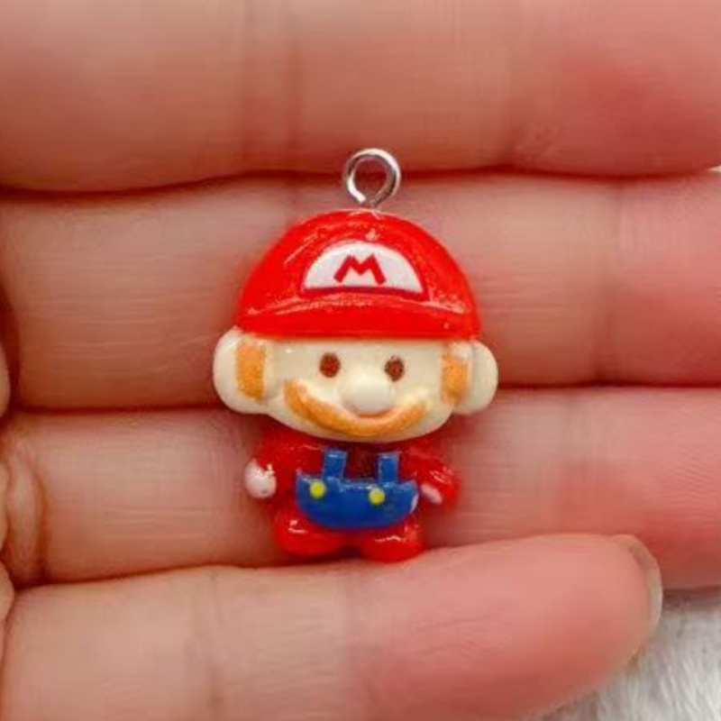 10 buah liontin kartun resin,  - Resin Art Pendant ulasan dan harga