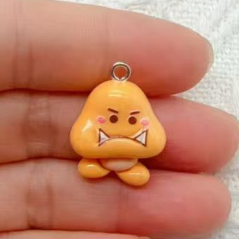 10 buah liontin kartun resin,  - Resin Art Pendant ulasan dan harga