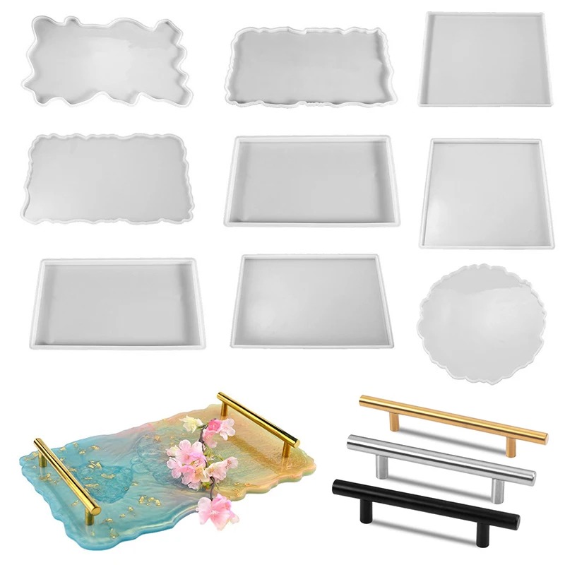 Baki Cetakan Silikon Resin Epo - Resin Art Tray ulasan dan harga