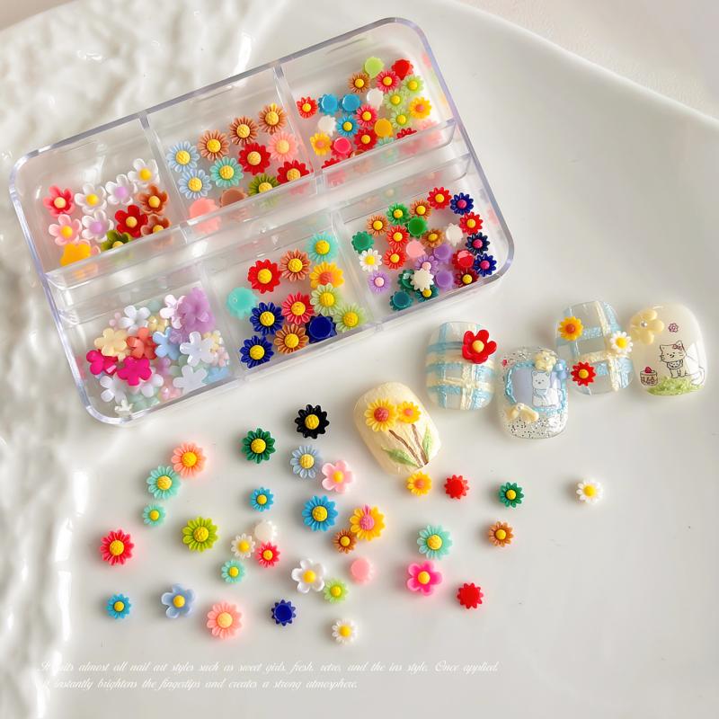 Hiasan Kuku Bunga Matahari Sum - Resin Art Using Flowers ulasan dan harga